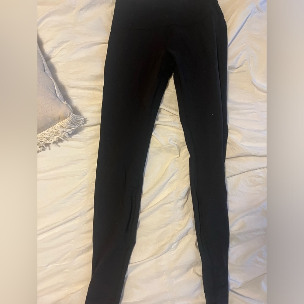 Wunder Train Lululemon Black Leggings